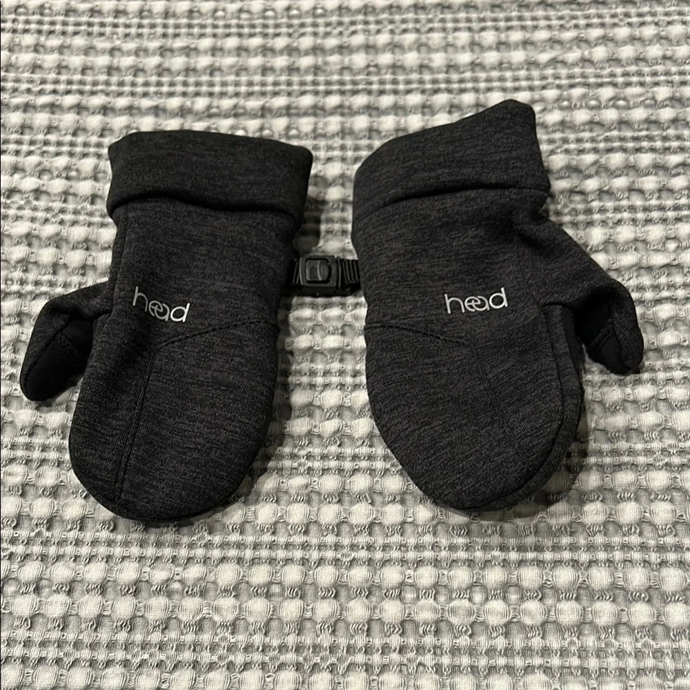 Head Kids Mittens - Black